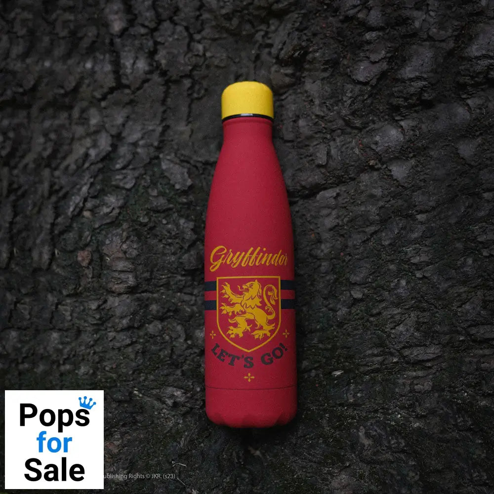 Harry Potter Thermo Water Bottle Gryffindor Let's Go