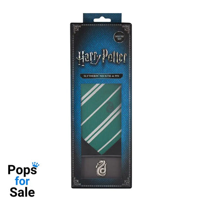 Harry Potter Tie & Metal Pin Deluxe Box Slytherin Ties