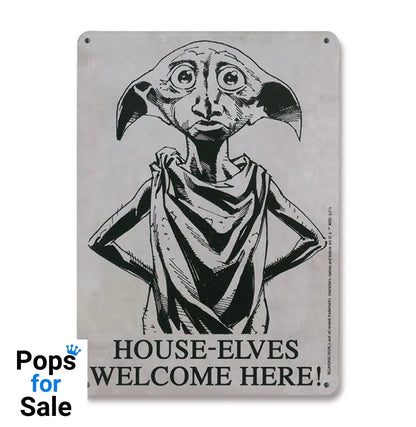 Harry Potter Tin Sign House-Elves 15 x 21 cm
