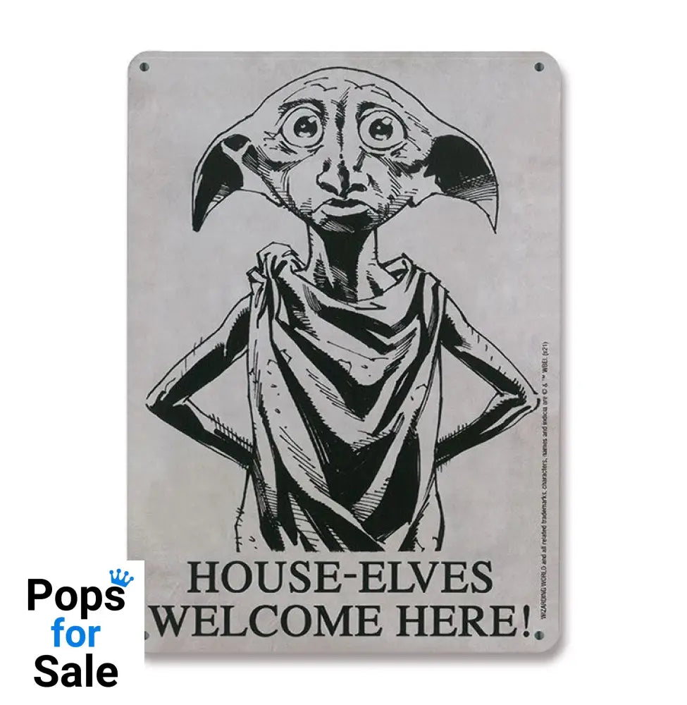 Harry Potter Tin Sign House-Elves 15 x 21 cm Tin signs