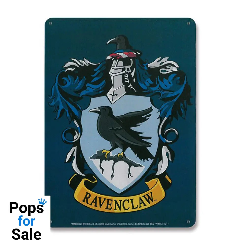 Harry Potter Tin Sign Ravenclaw 15 x 21 cm