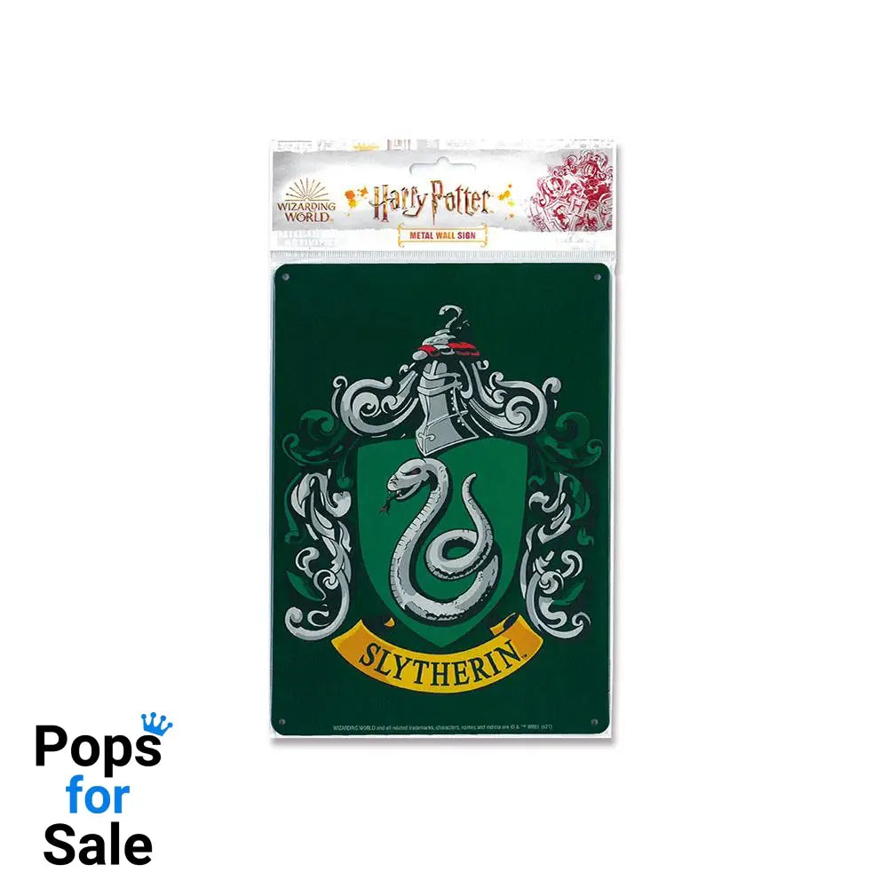 Harry Potter Tin Sign Slytherin 15 x 21 cm