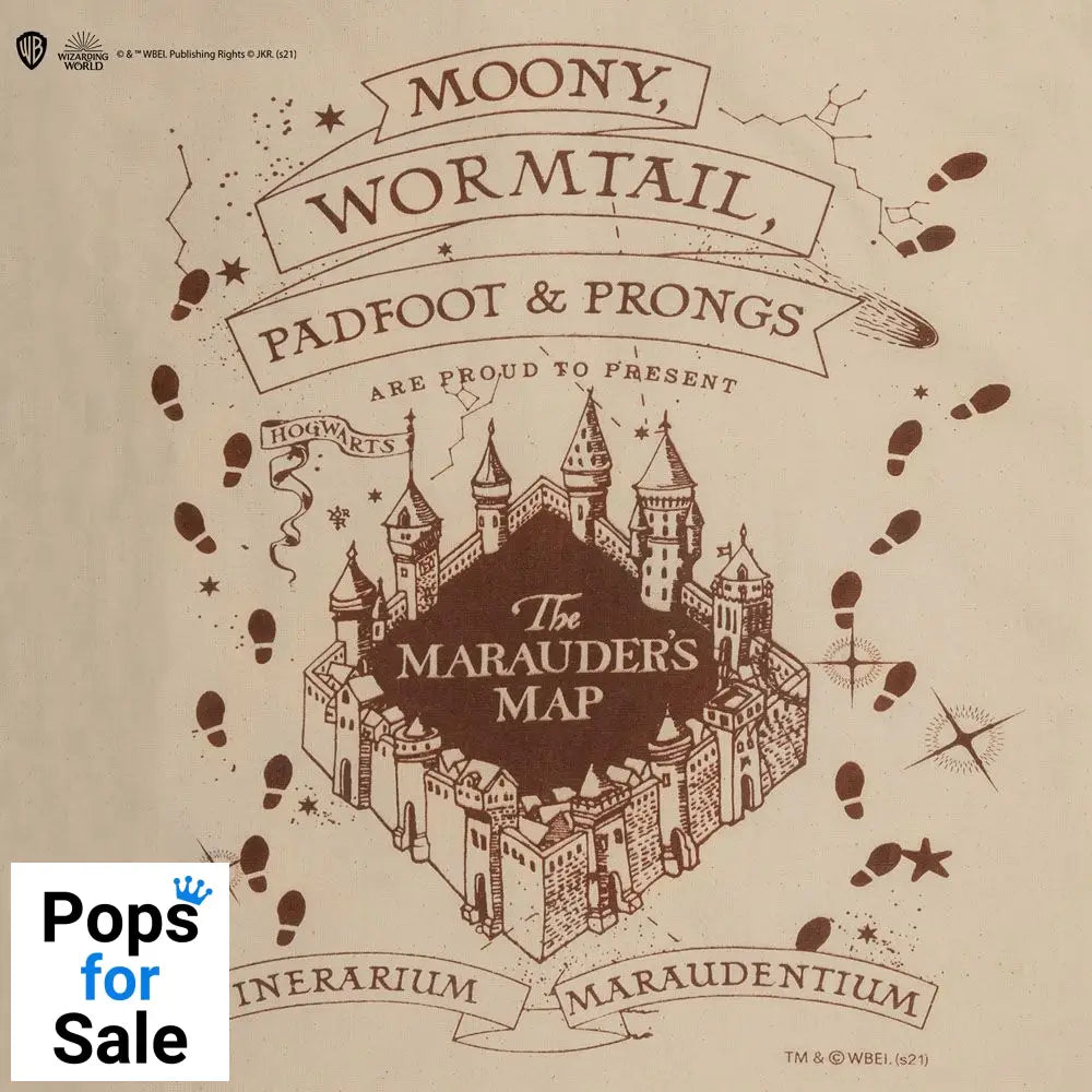 Harry Potter Tote Bag Marauder Map