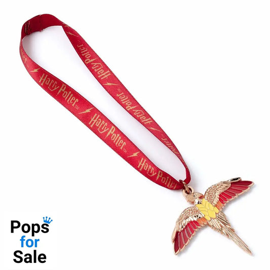 Harry Potter tree ornament Fawkes Rose Gold