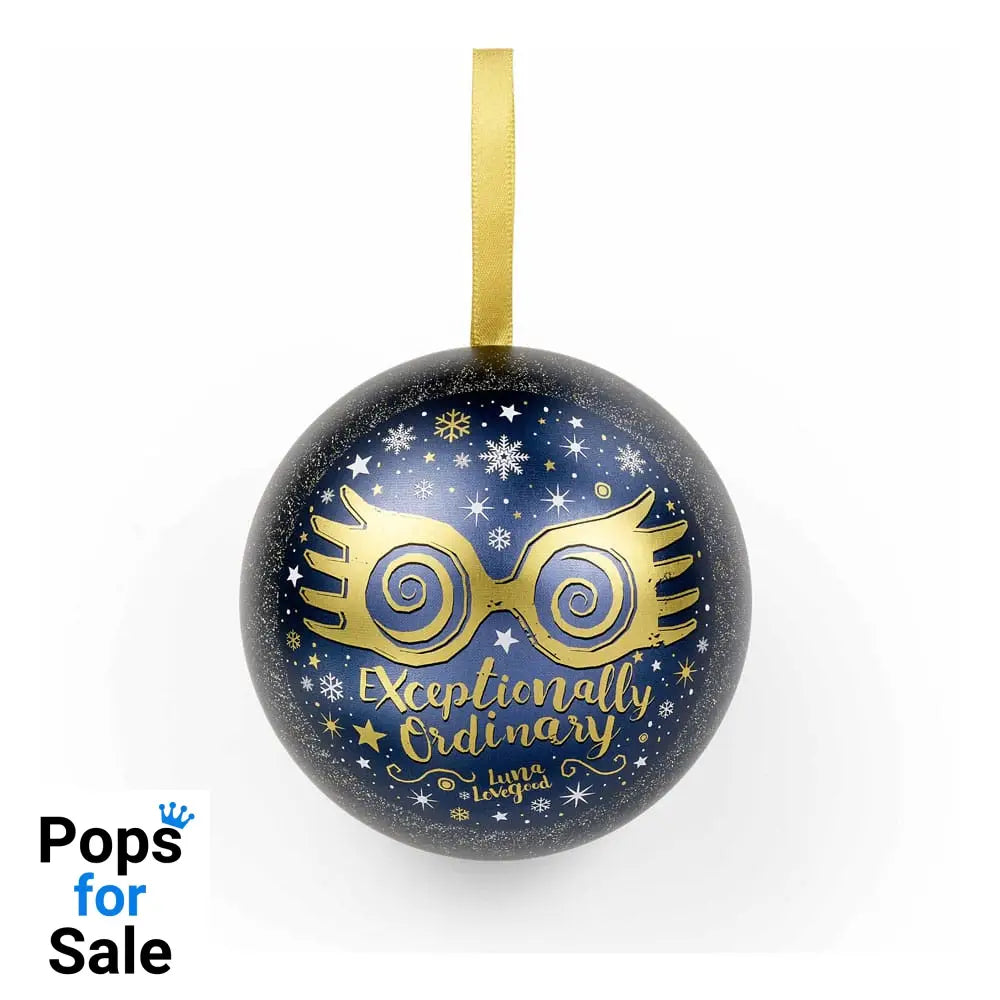 Harry Potter tree ornament with Necklace Luna Lovegood Glasses