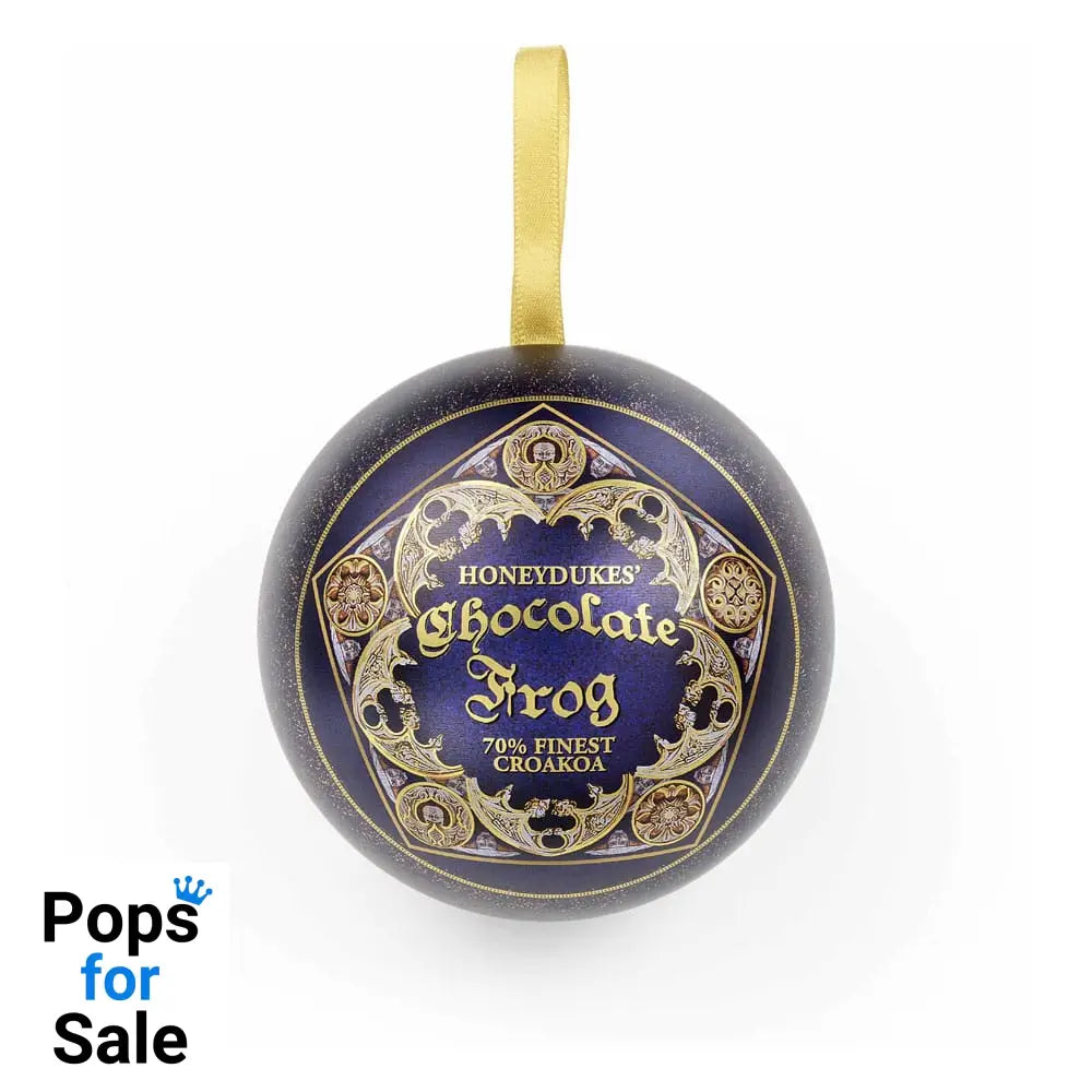 Harry Potter tree ornament with Pin Badge Deck Chocolate Frog