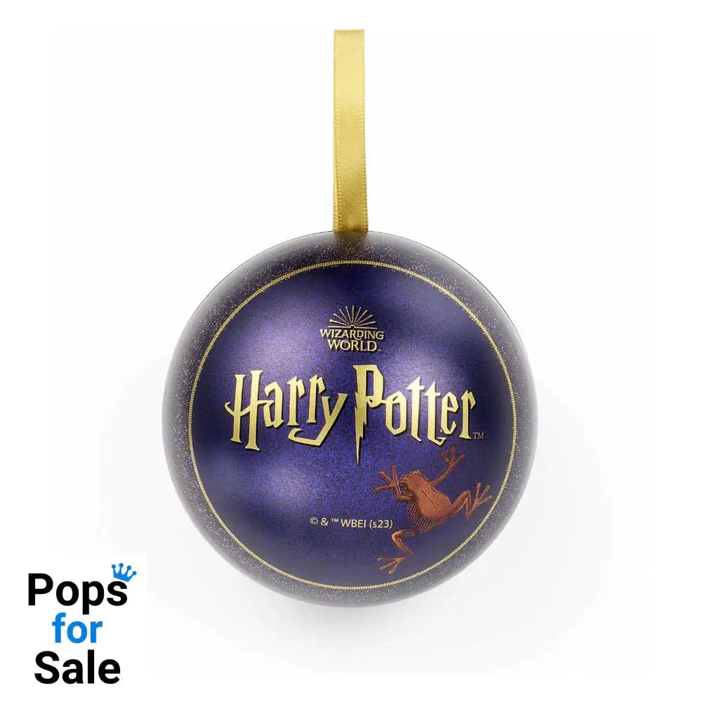 Harry Potter tree ornament with Pin Badge Deck Chocolate Frog