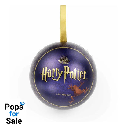Harry Potter tree ornament with Pin Badge Deck Chocolate Frog