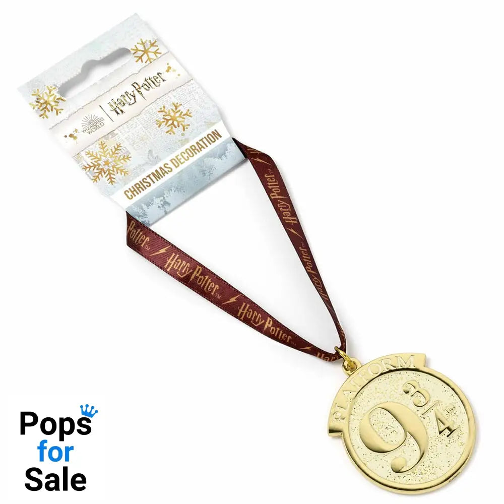 Harry Potter tree ornment Platform 9 3/4