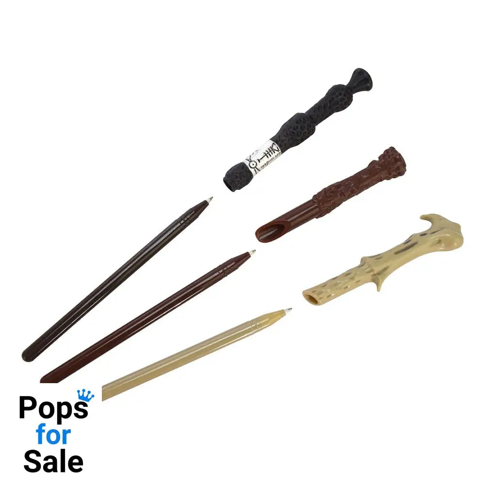 Harry Potter Triple Wand Pen Pack Magical Locations