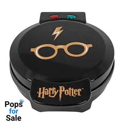 Harry Potter Waffle Maker Glasses and Lightning Bolt Kitchen- and Tableware