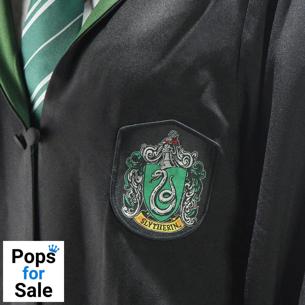 Harry Potter Wizard Robe Cloak Slytherin Size S