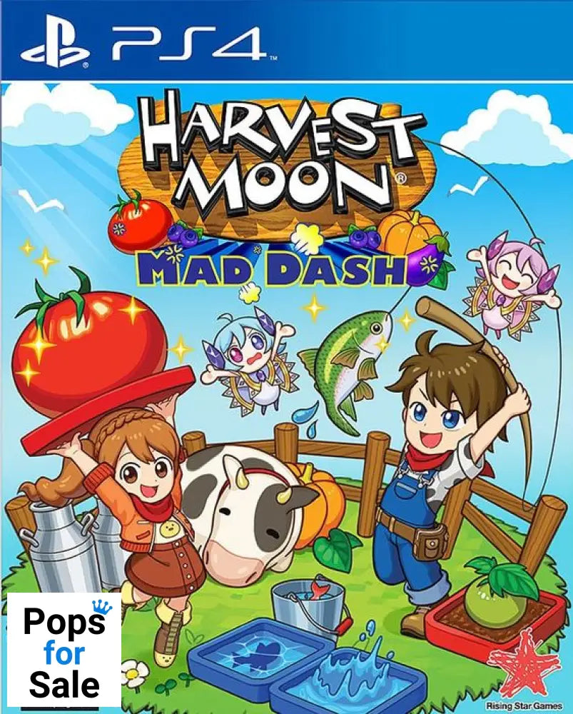 Harvest Moon Mad Dash for Playstation 4 (PS4)