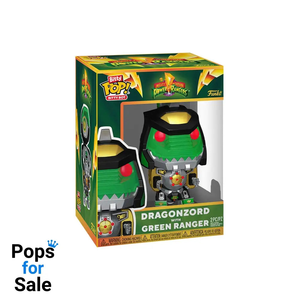 Hasbro Bitty POP! Bots Figure PR- Dragon Zord w/GR Ranger 11,7 cm
