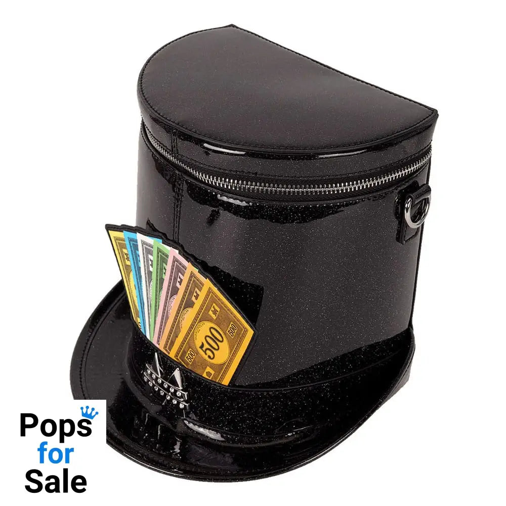 Hasbro by Loungefly Crossbody Monopoly Top Hat Bags