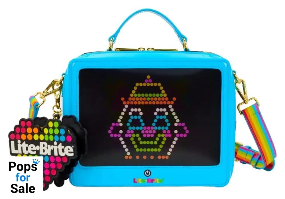 Hasbro by Loungefly Crossbody with Coin Bag Lite Brite