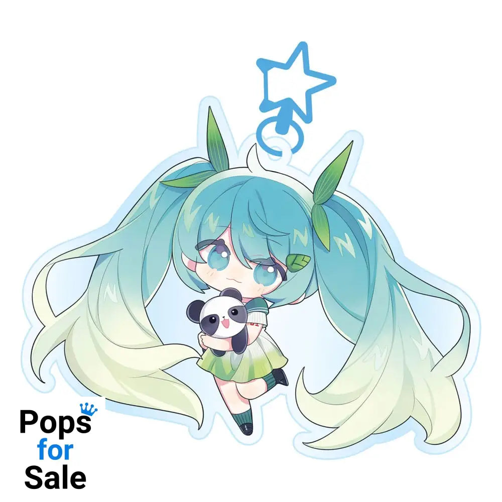 Hatsune Miku Acrylic Keychain Kawaii Spring Time Keyrings