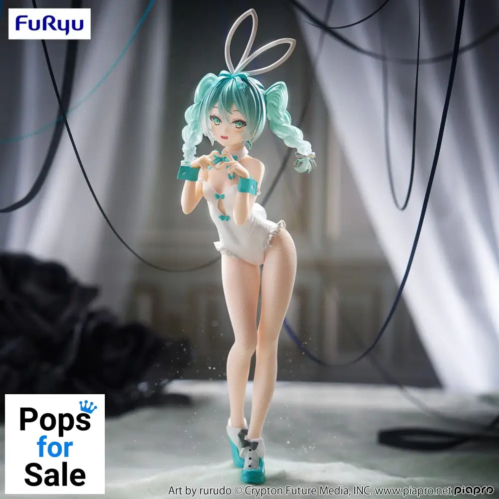 Hatsune Miku BiCute Bunnies PVC Statue Miku Rurudo White Color Ver. 27 cm