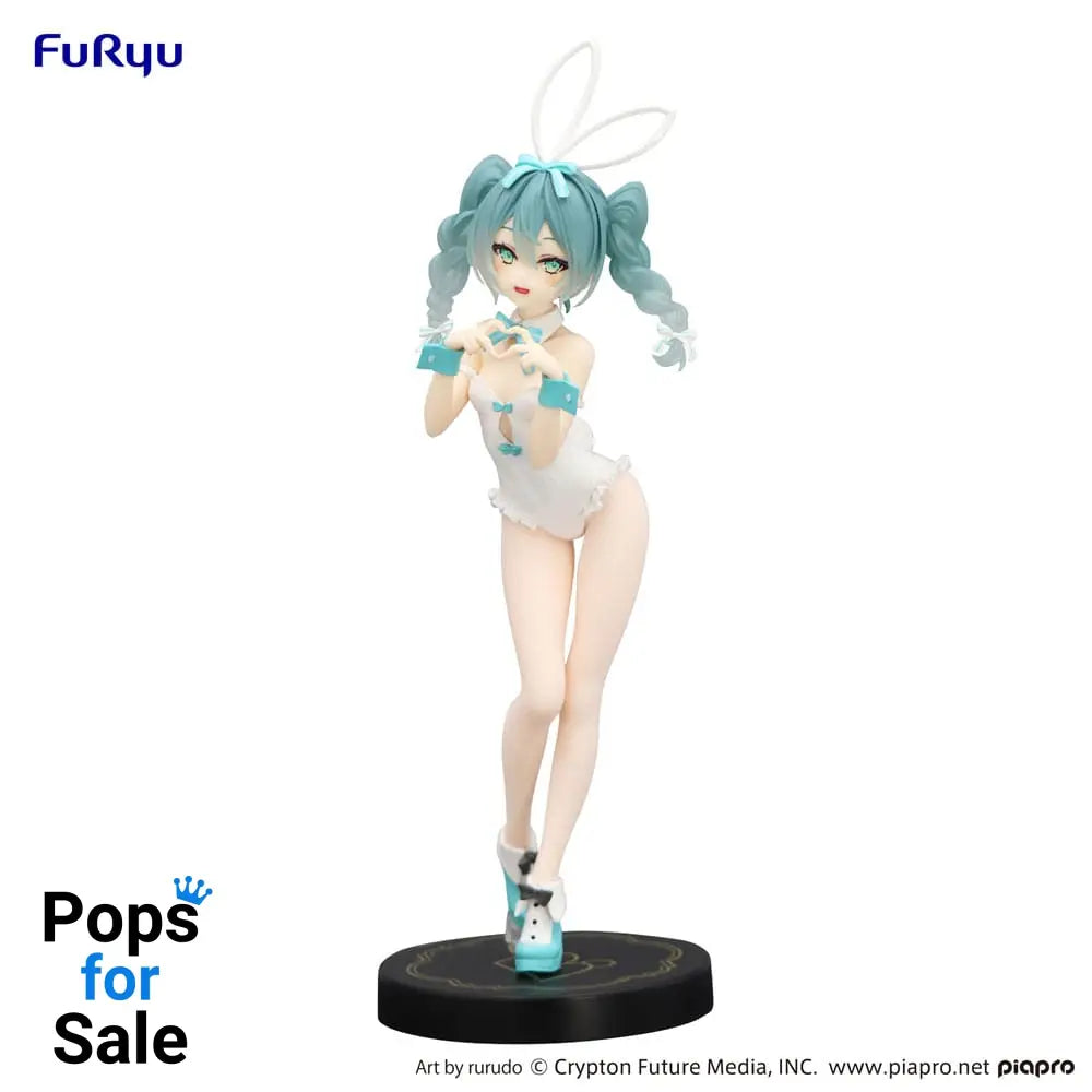 Hatsune Miku BiCute Bunnies PVC Statue Miku Rurudo White Color Ver. 27 cm Statues