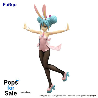 Hatsune Miku BiCute Bunnies PVC Statue Wink Pearl Pink Color Ver. 30 cm