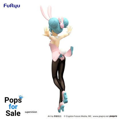 Hatsune Miku BiCute Bunnies PVC Statue Wink Pearl Pink Color Ver. 30 cm