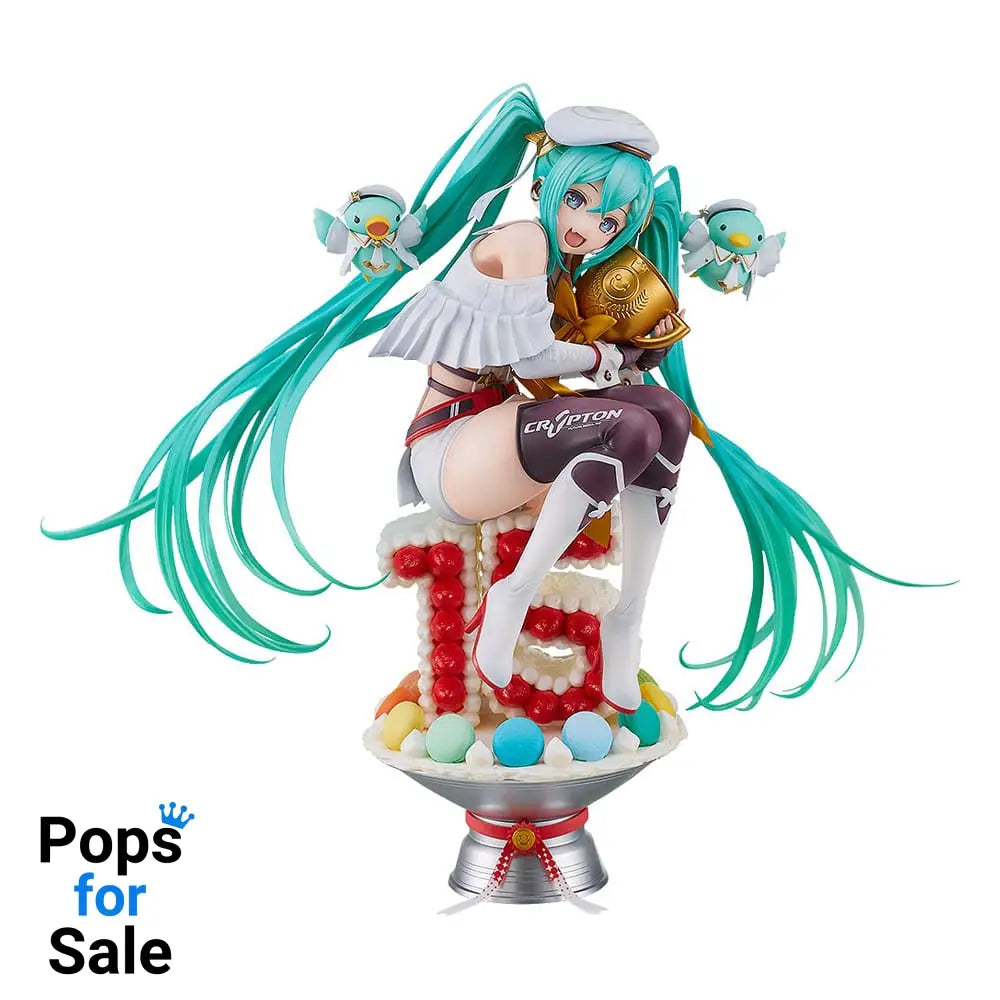Hatsune Miku Characters PVC Statue 1/6 Racing Miku: 2023 - 15th Anniversary Ver. 26 cm