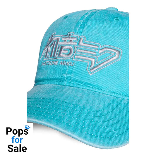 Hatsune Miku Curved Bill Cap Blue
