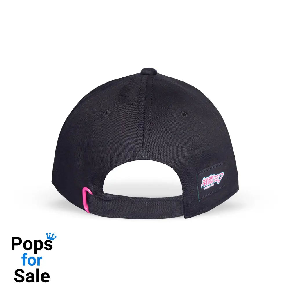 Hatsune Miku Curved Bill Cap Logo