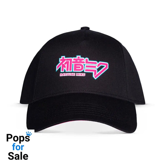 Hatsune Miku Curved Bill Cap Logo