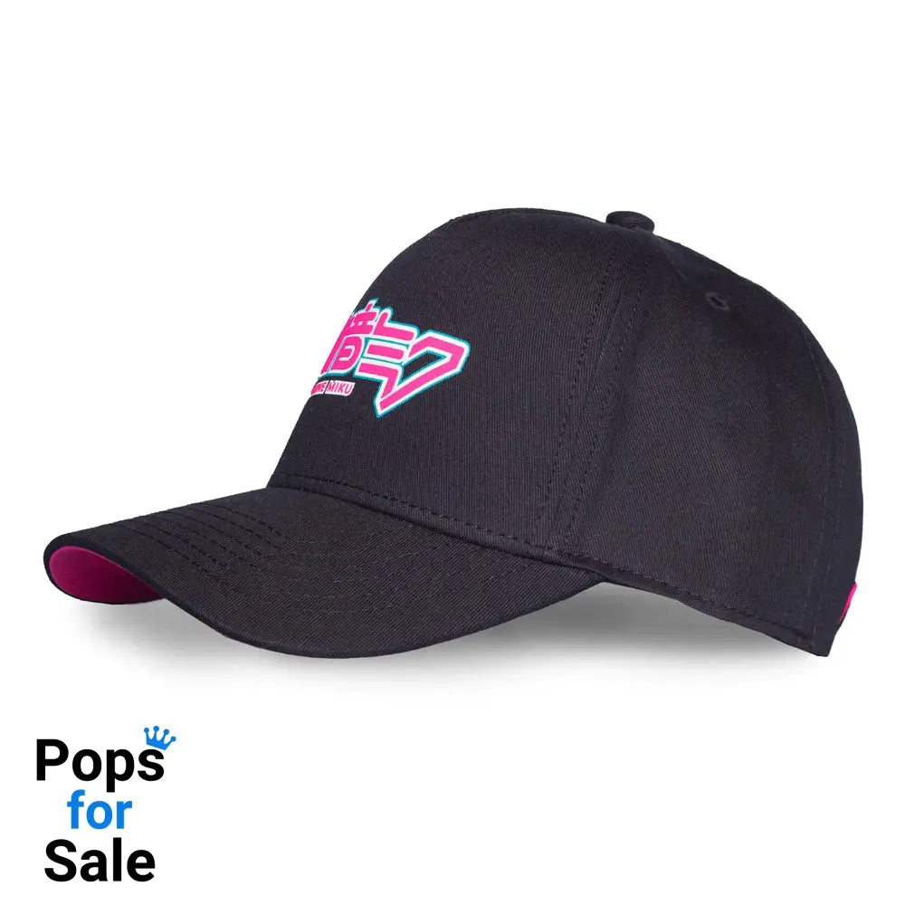Hatsune Miku Curved Bill Cap Logo