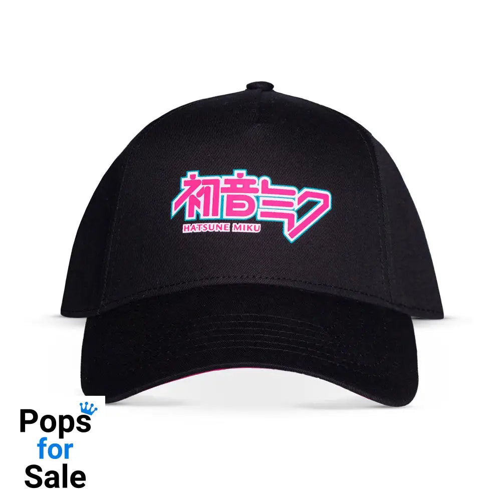 Hatsune Miku Curved Bill Cap Logo Beanies & Caps