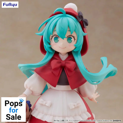 Hatsune Miku Desktop Fairy PVC Statue Hatsune Miku Little red riding hood Ver. 16 cm