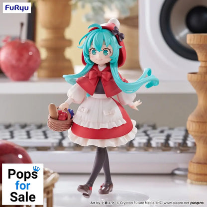 Hatsune Miku Desktop Fairy PVC Statue Hatsune Miku Little red riding hood Ver. 16 cm