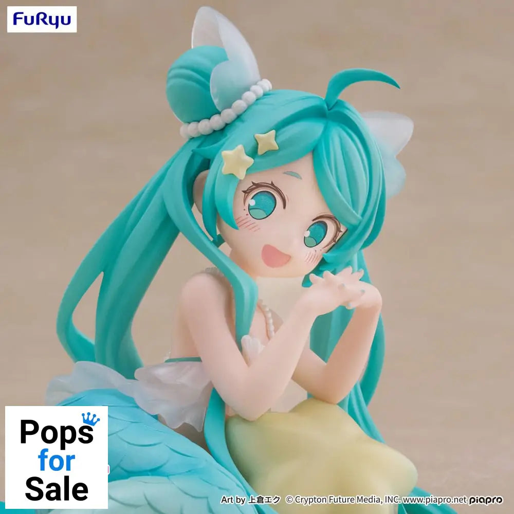 Hatsune Miku Desktop Fairy PVC Statue Hatsune Miku Mermaid princess Ver. 9 cm