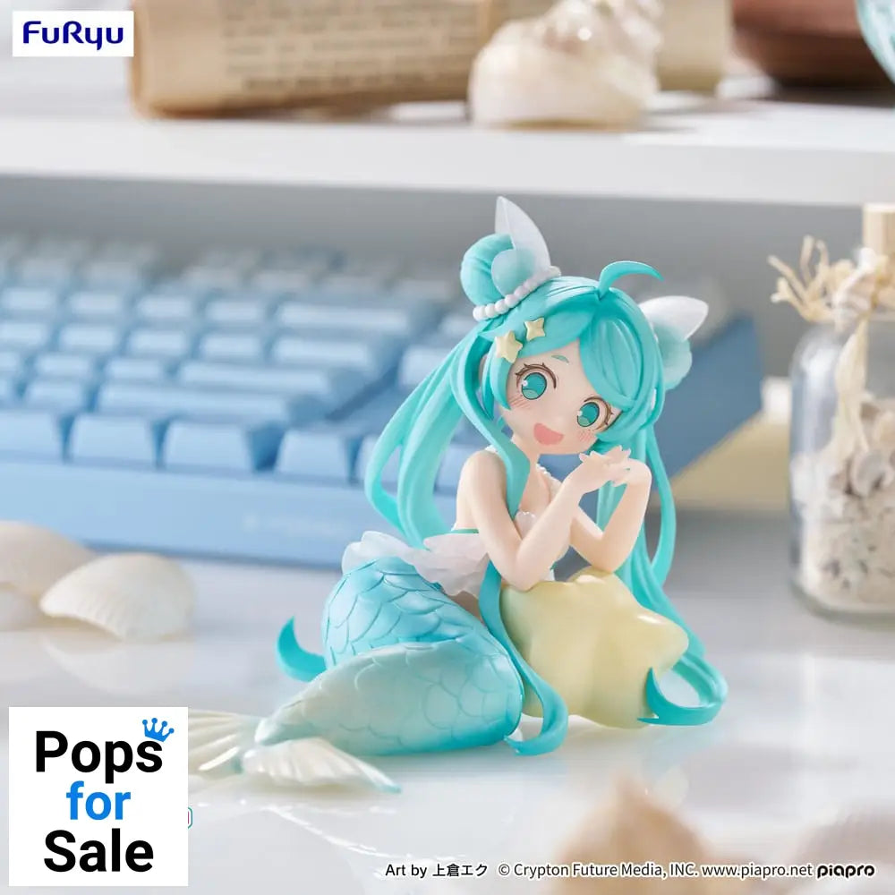 Hatsune Miku Desktop Fairy PVC Statue Hatsune Miku Mermaid princess Ver. 9 cm