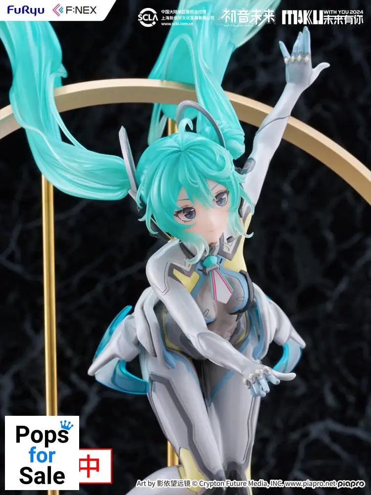 Hatsune Miku F:NEX PVC Statue 1/7 Miku with You 2024 Ver. 29 cm Statues