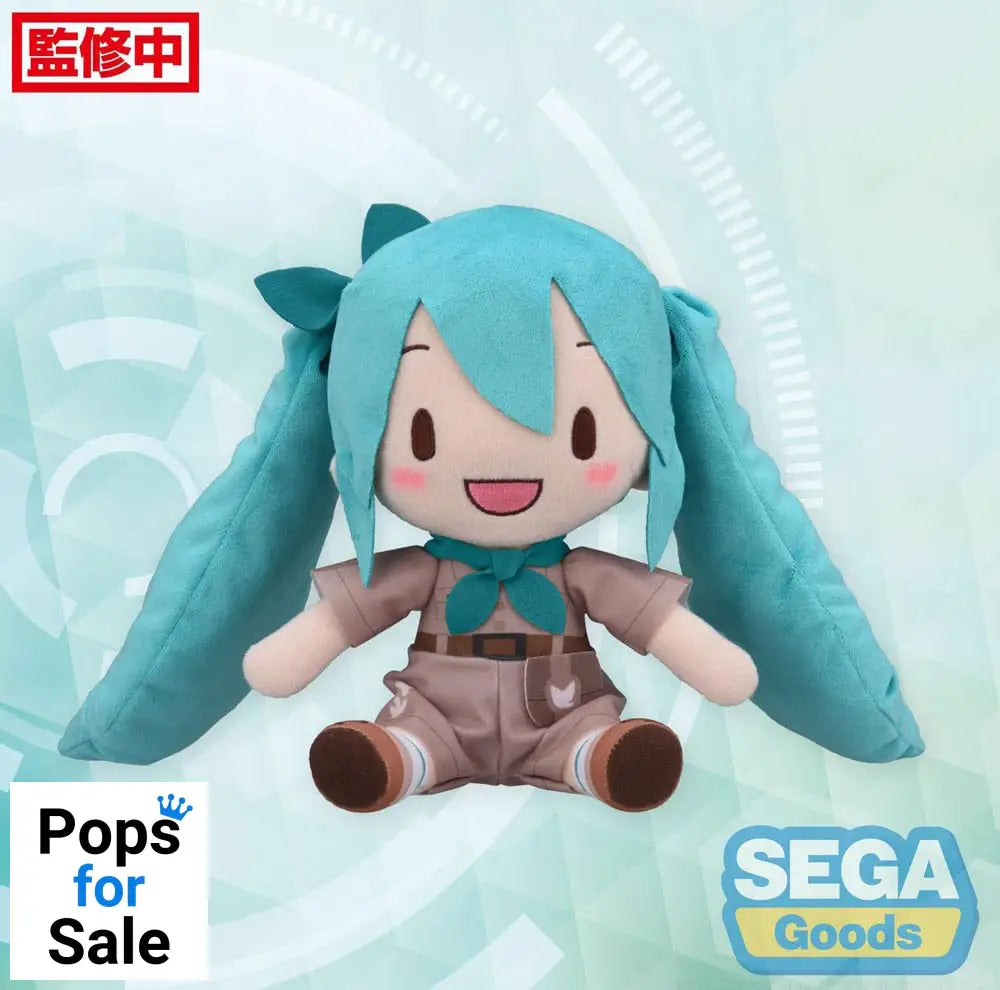 Hatsune Miku Fuwa Petit Plush Figure Hatsune Miku Going Out Series Zoo Ver. M 22 cm