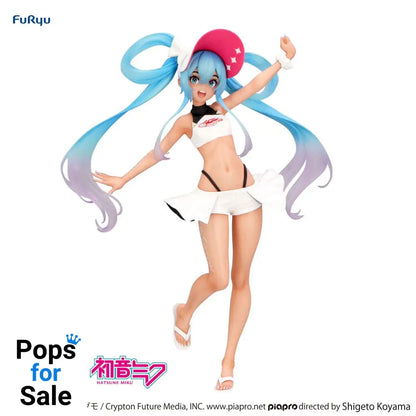 Hatsune Miku GT Project Trio-Try-iT PVC Statue Racing Miku 2024 Summer Holiday Ver. 21 cm Statues