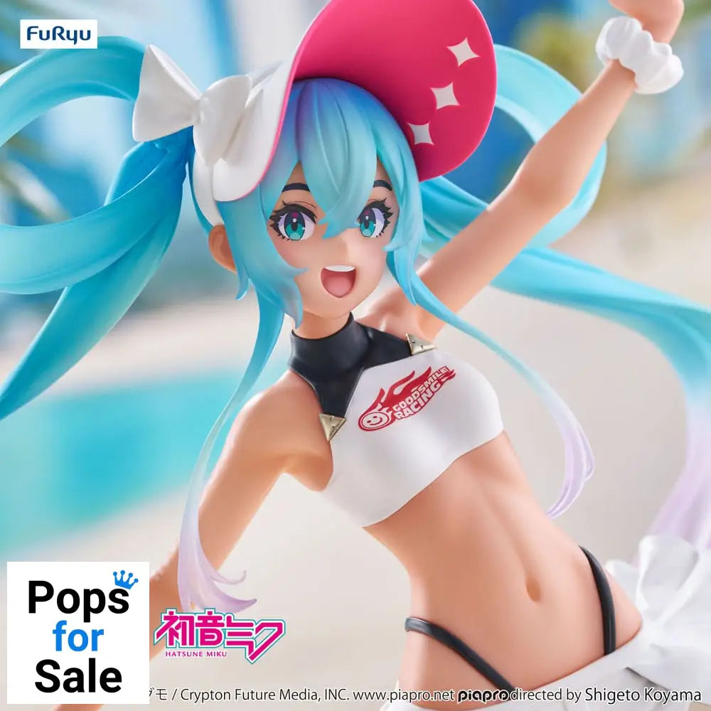 Hatsune Miku GT Project Trio-Try-iT PVC Statue Racing Miku 2024 Summer Holiday Ver. 21 cm