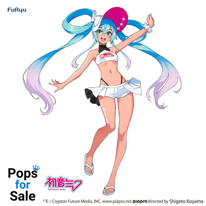 Hatsune Miku GT Project Trio-Try-iT PVC Statue Racing Miku 2024 Summer Holiday Ver. 21 cm
