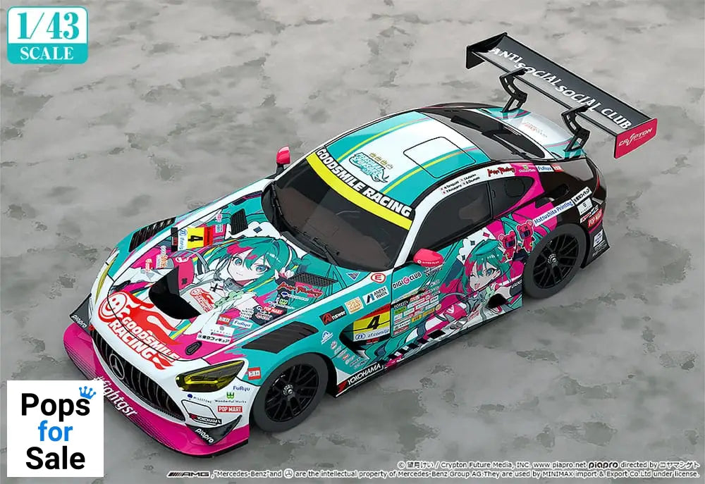 Hatsune Miku GT Project Vehicle 1/43 Hatsune Miku AMG 2025 Season Opening Ver. 11 cm