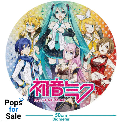 Hatsune Miku Jigsaw Puzzle Round 500 pieces
