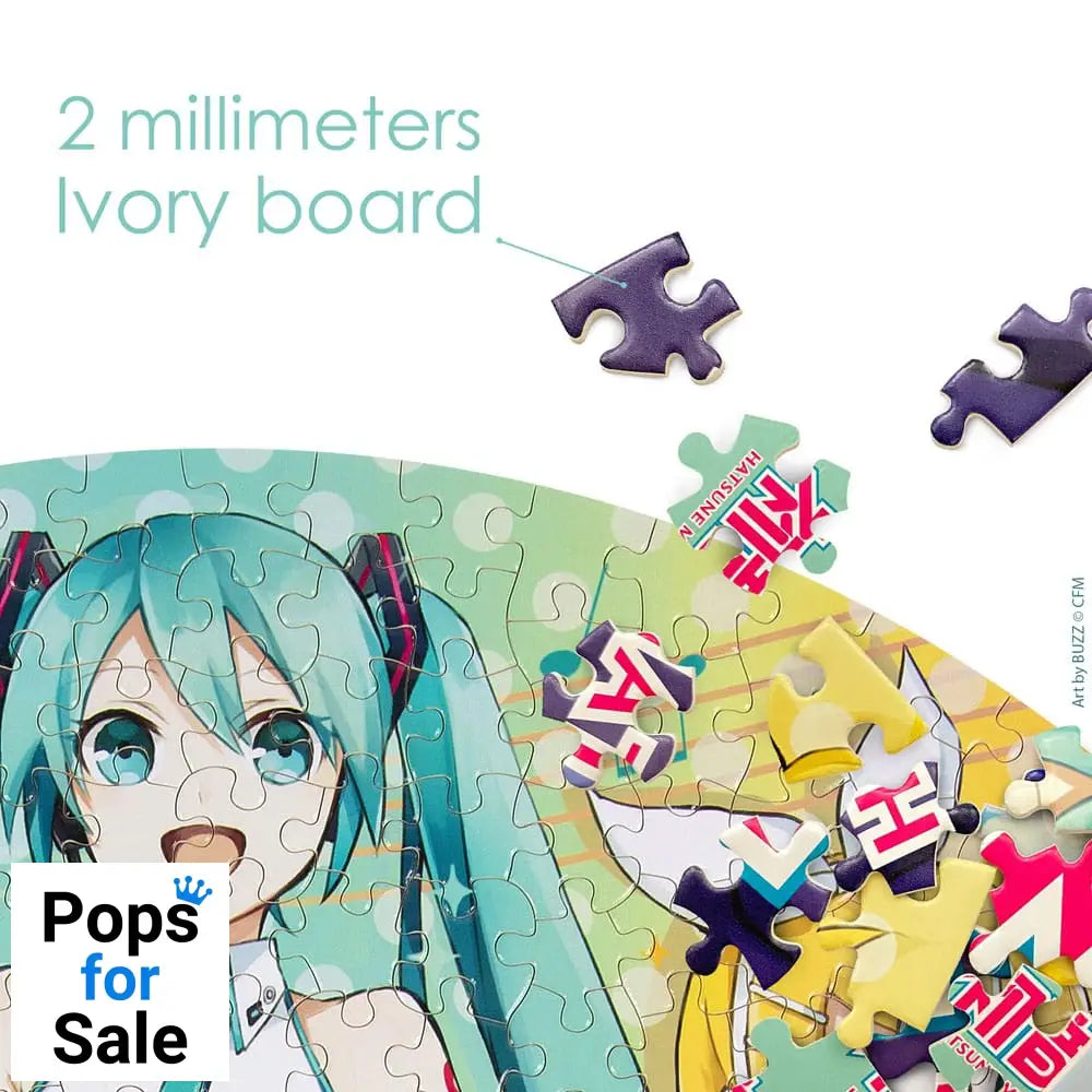 Hatsune Miku Jigsaw Puzzle Round 500 pieces Puzzles