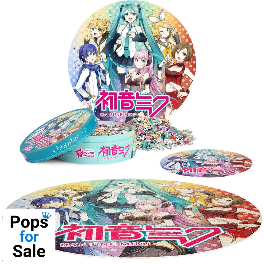 Hatsune Miku Jigsaw Puzzle Round 500 pieces
