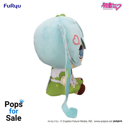 Hatsune Miku Kyurumaru Big Plush Figure Clover 26 cm