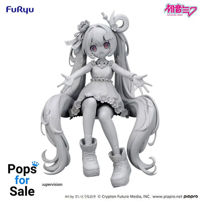 Hatsune Miku Noodle Stopper PVC Statue Hatsune Miku 10th Anniversary 14 cm