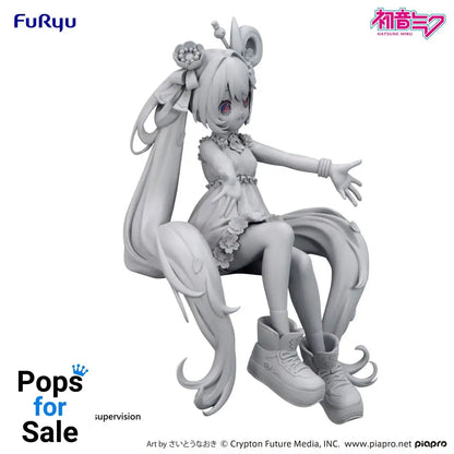 Hatsune Miku Noodle Stopper PVC Statue Hatsune Miku 10th Anniversary 14 cm
