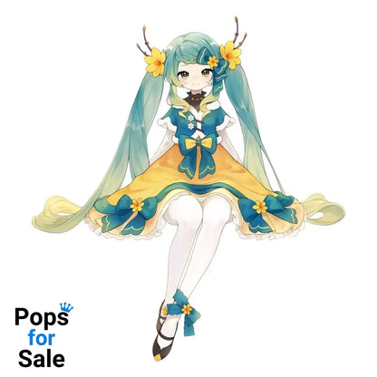 Hatsune Miku Noodle Stopper PVC Statue Hatsune Miku 2025 Chinese New Year Ver. 14 cm