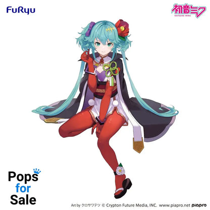 Hatsune Miku Noodle Stopper PVC Statue Flower Fairy Camellia 15 cm Statues