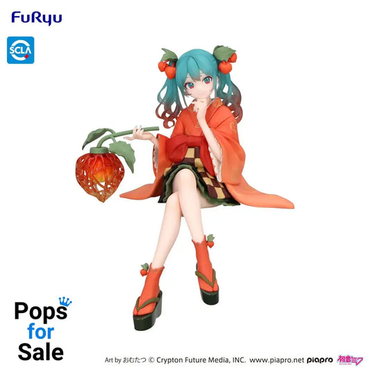 Hatsune Miku Noodle Stopper PVC Statue Flower Fairy Winter Cherry 15 cm